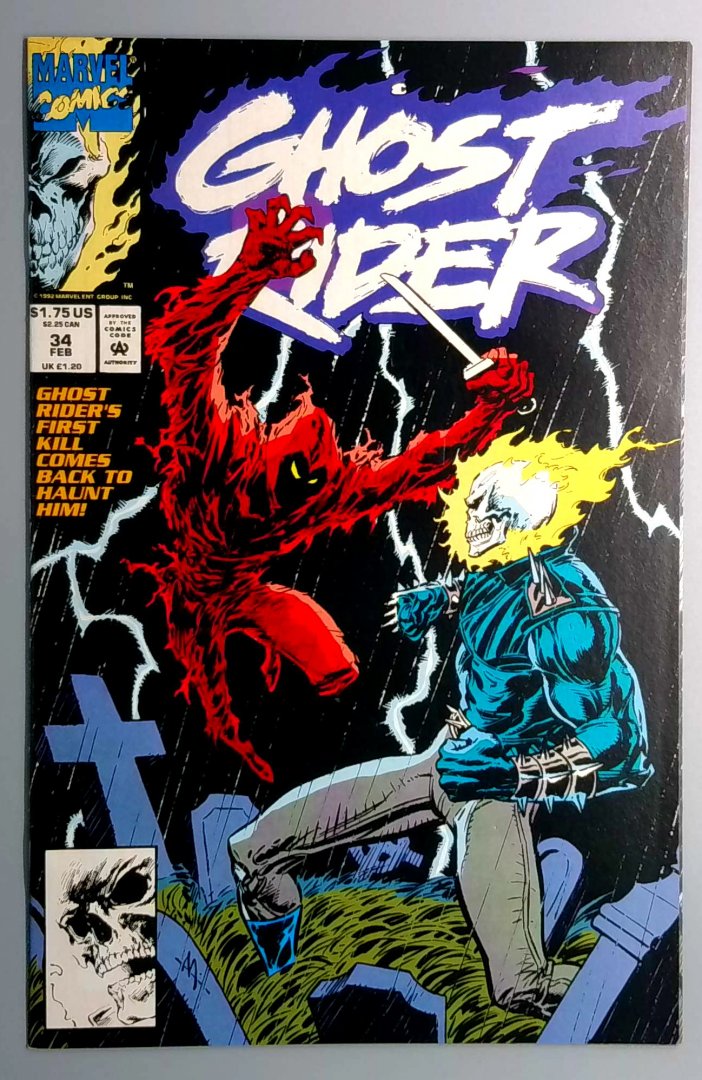 Ghost Rider #34 NM- Marvel 1993