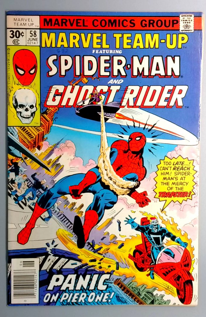 Marvel Team-Up #58 FN Ghost Rider Team-Up Marvel 1977