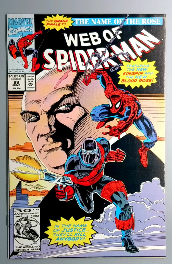 Web of Spider-Man #89 NM- Marvel 1992