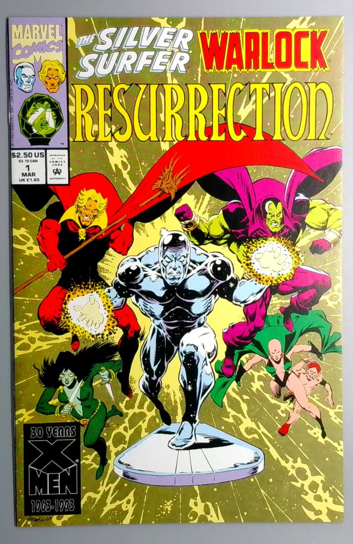 Silver Surfer / Warlock: Resurrection #1 NM Marvel 1993