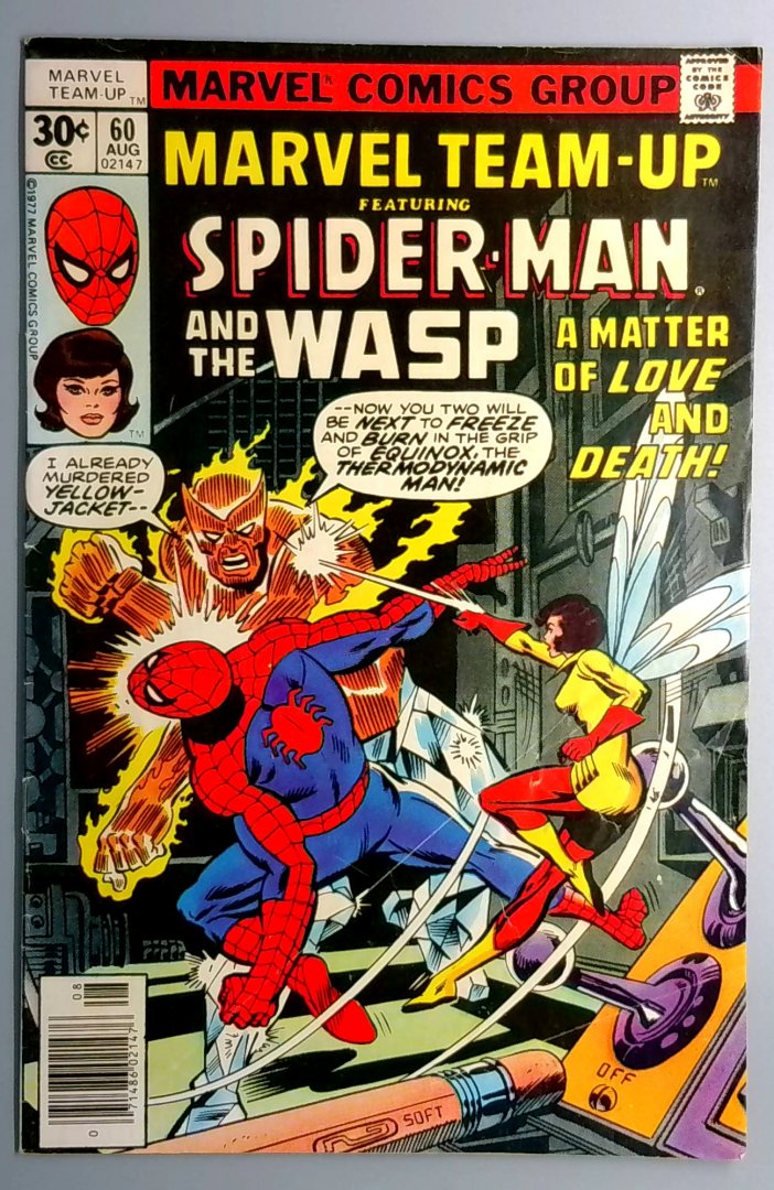 Marvel Team-Up #60 VG the Wasp Team-Up Marvel 1977