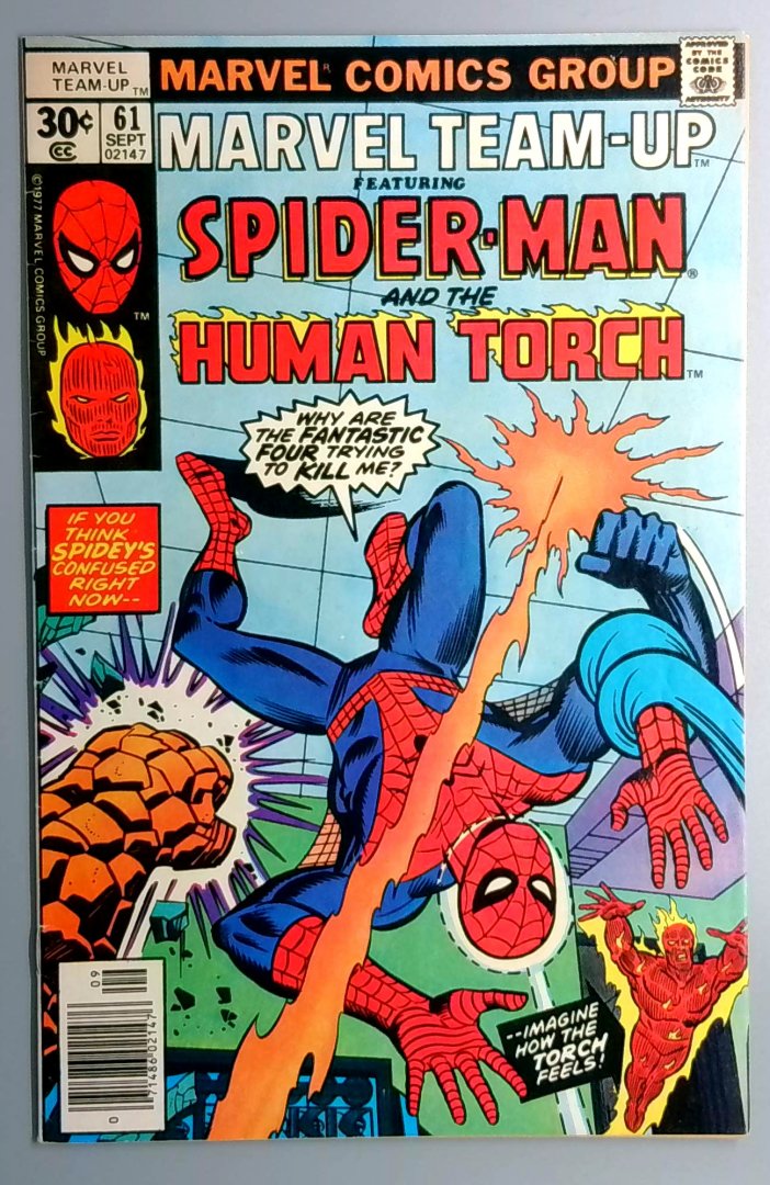 Marvel Team-Up #61 Human Torch Marvel 1977