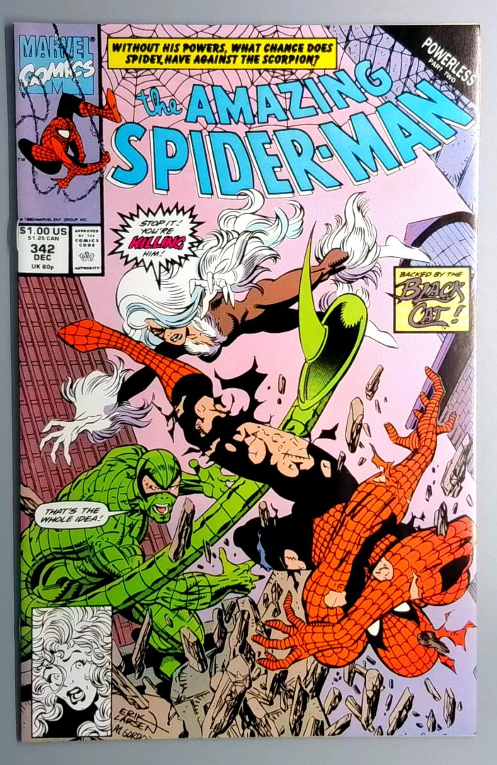 Amazing Spider-Man #342 NM- Marvel 1991
