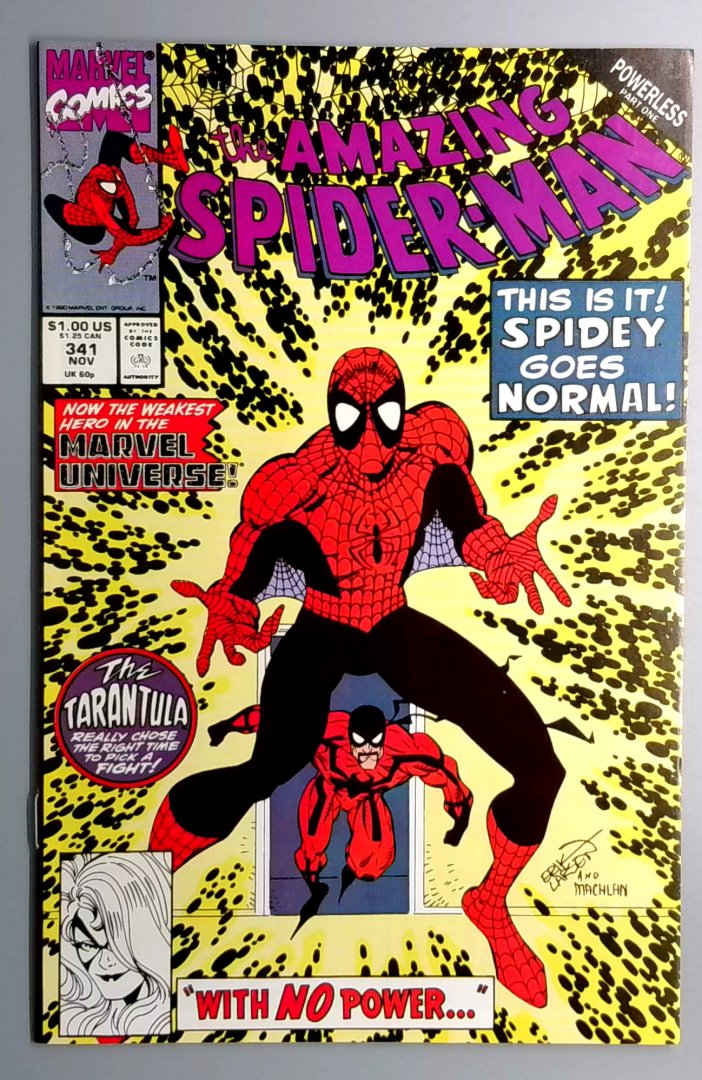 Amazing Spider-Man #341 NM- Marvel 1990