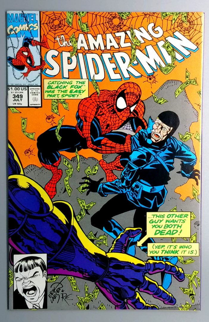 Amazing Spider-Man #349 NM Marvel 1991