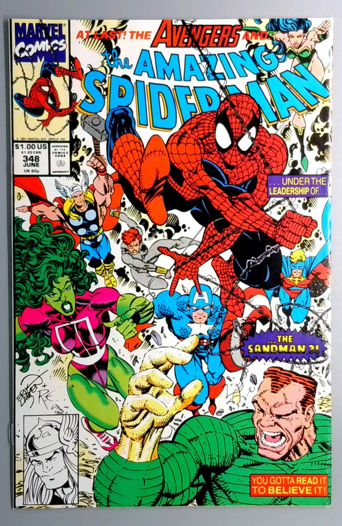 Amazing Spider-Man #348 VF/NM Marvel 1991
