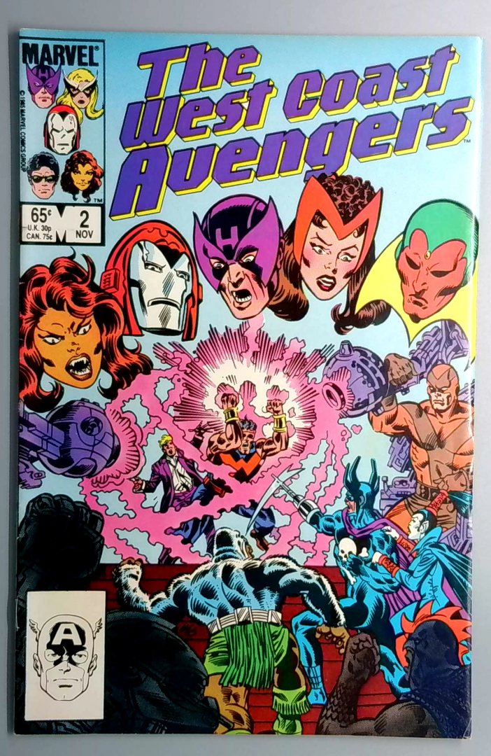 West Coast Avengers #2 Marvel 1985