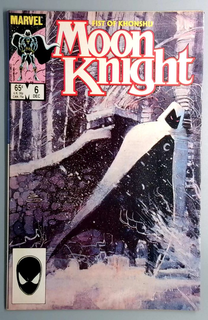 Moon Knight #6 Direct Edition Marvel 1985