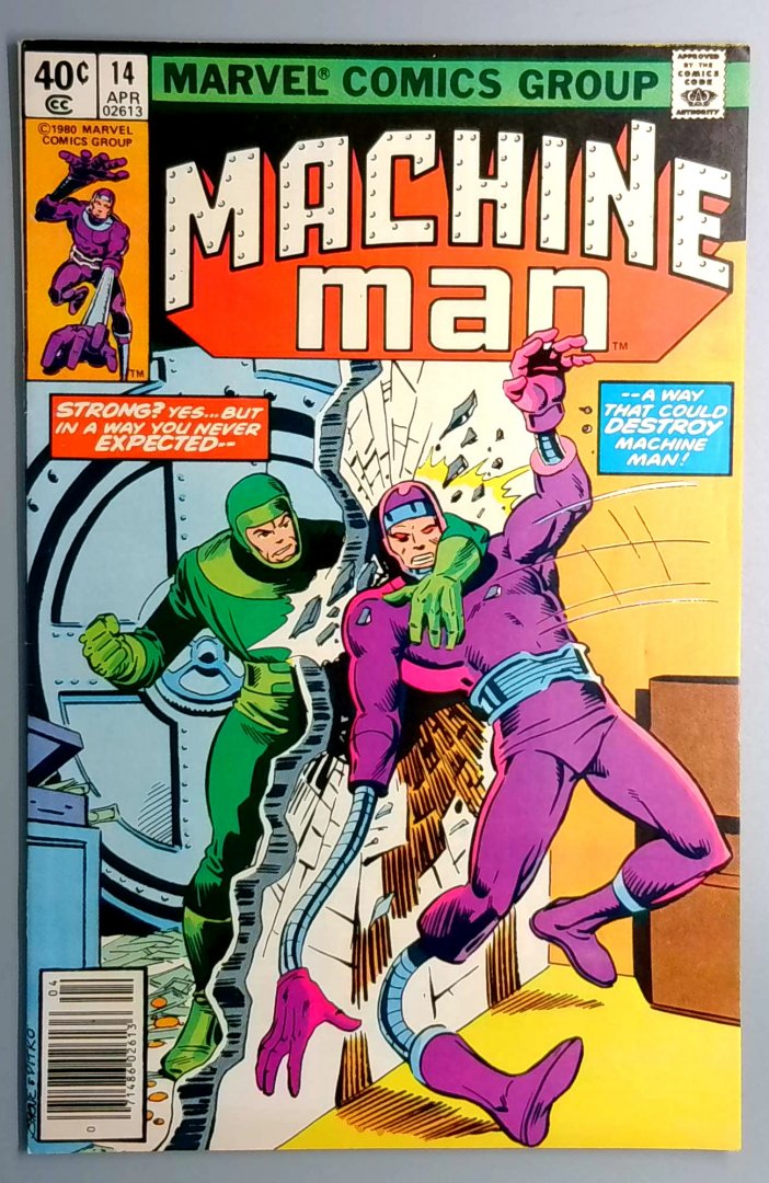 Machine Man #14 VF Marvel 1980