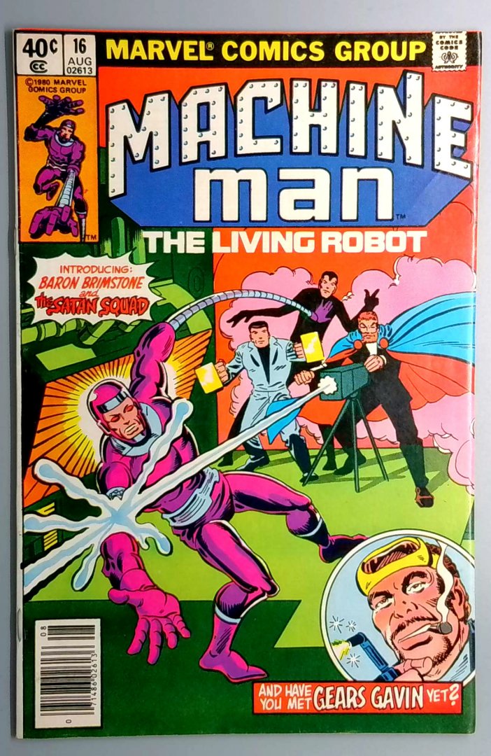 Machine Man #16 FN Marvel 1980