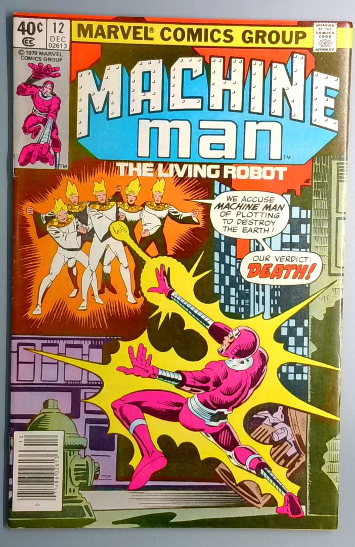 Machine Man #12 VF Marvel 1979