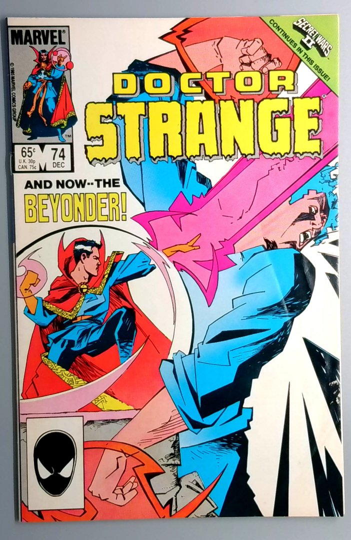 Doctor Strange #74 Direct Edition Marvel 1985