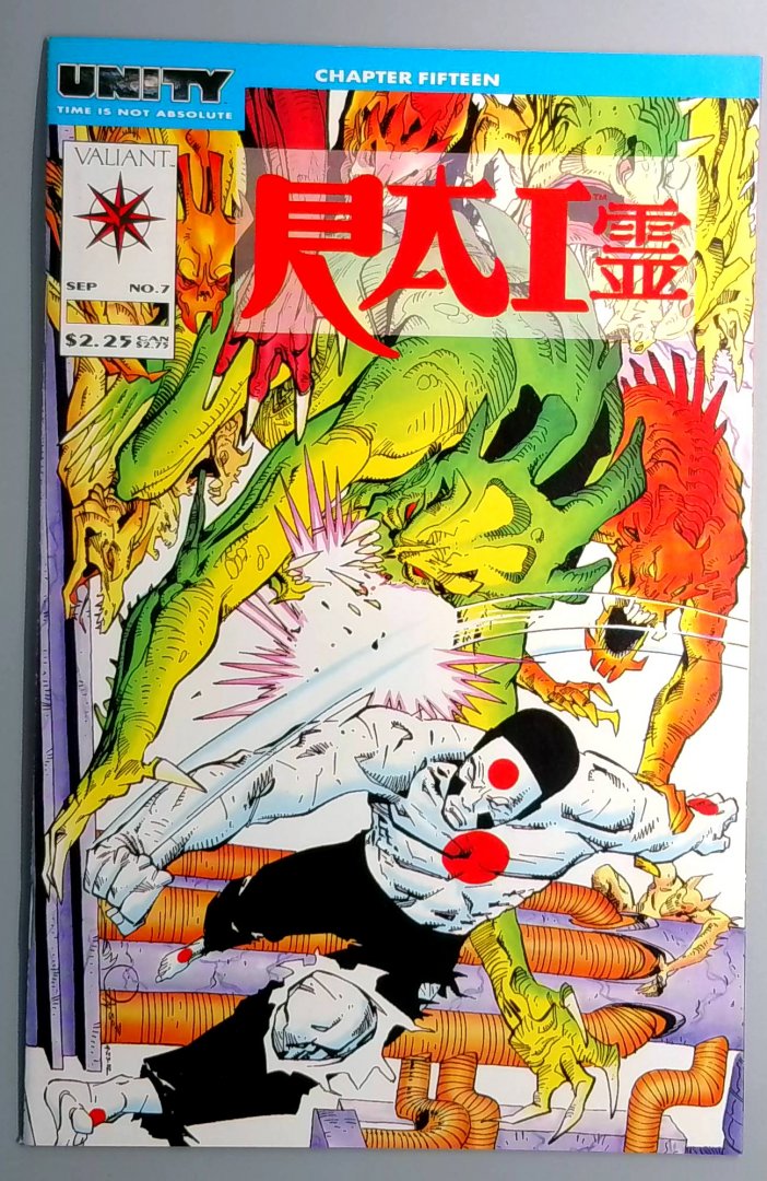 Rai #7 NM 1st Rai Dies Valiant Entertainment 1992