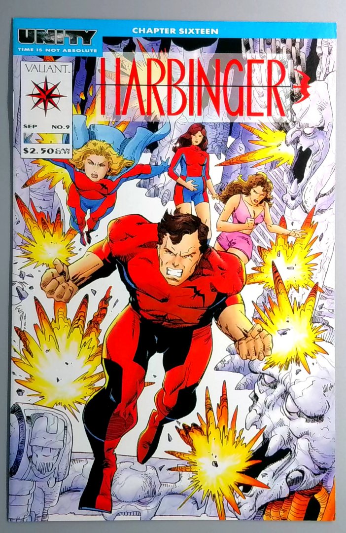 Harbinger #9 NM Valiant 1992