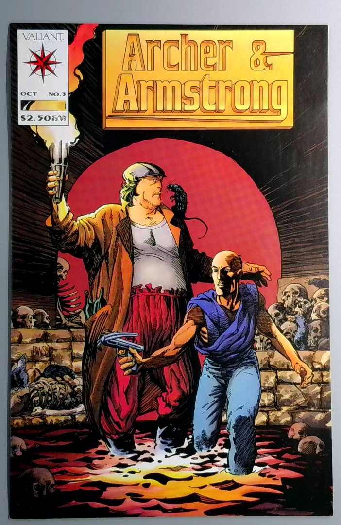 Archer & Armstrong #3 NM- Valiant - Copper Age