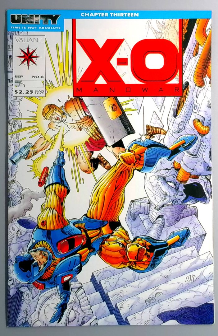 X-O Manowar #8 NM Valiant 1992
