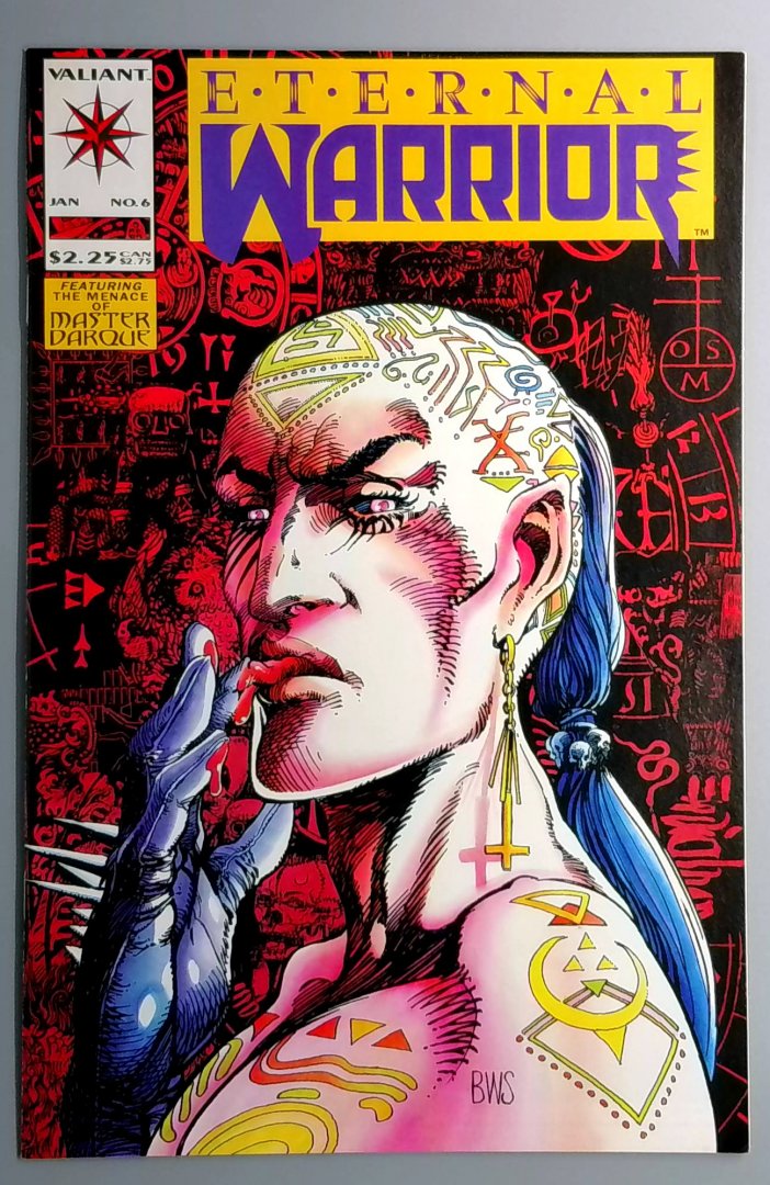 Eternal Warrior #6 NM 1st Full Appearance of Master Darque Valiant 1993