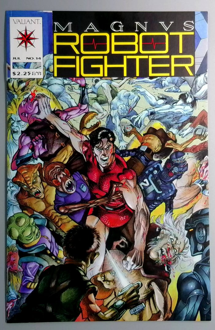 Magnus, Robot Fighter #14 NM 1st Isac Valiant 1992