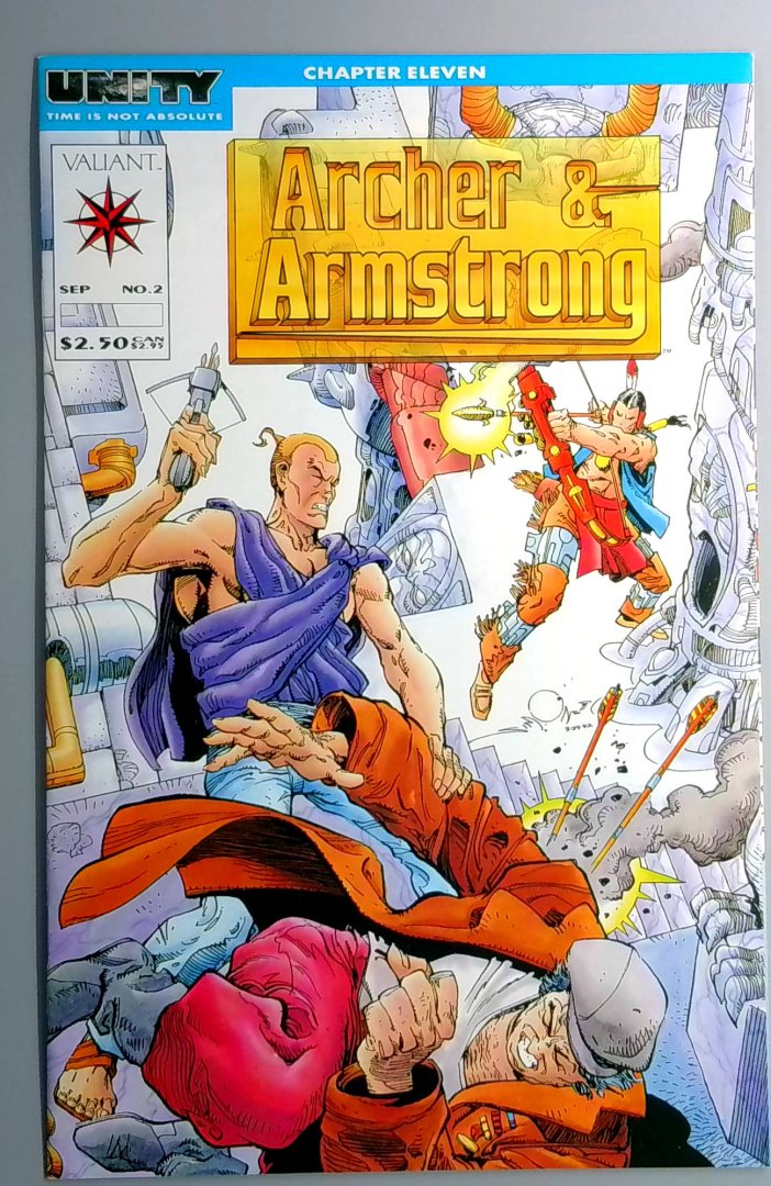 Archer & Armstrong #2 NM Valiant 1992
