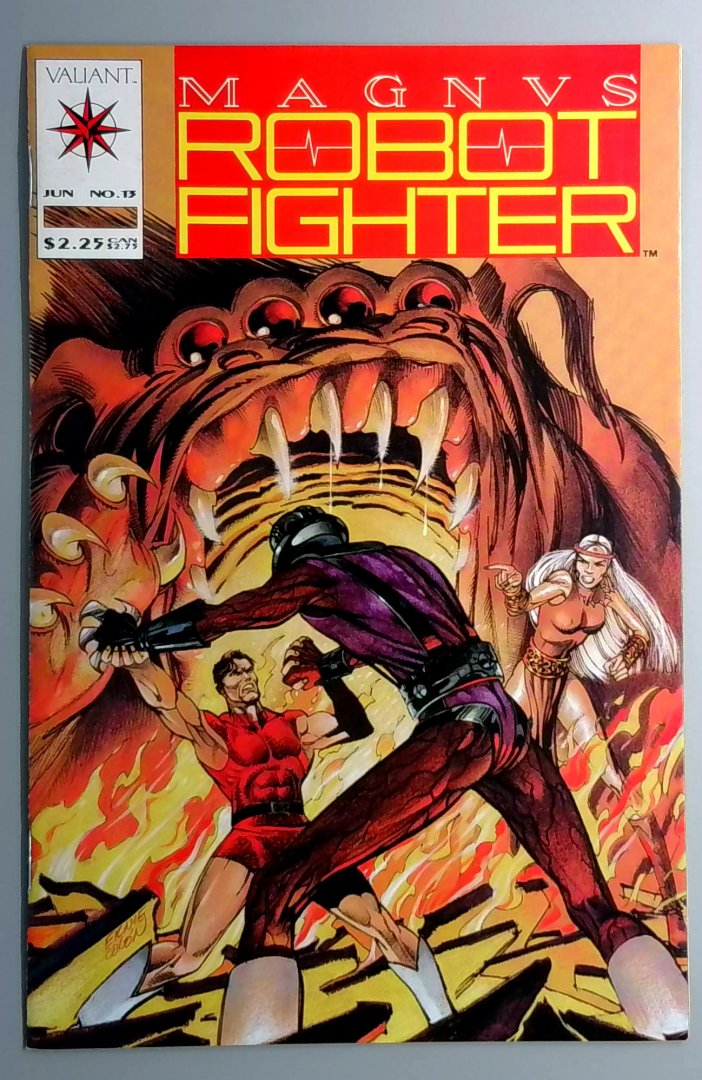 Magnus, Robot Fighter #13 NM- Valiant 1992
