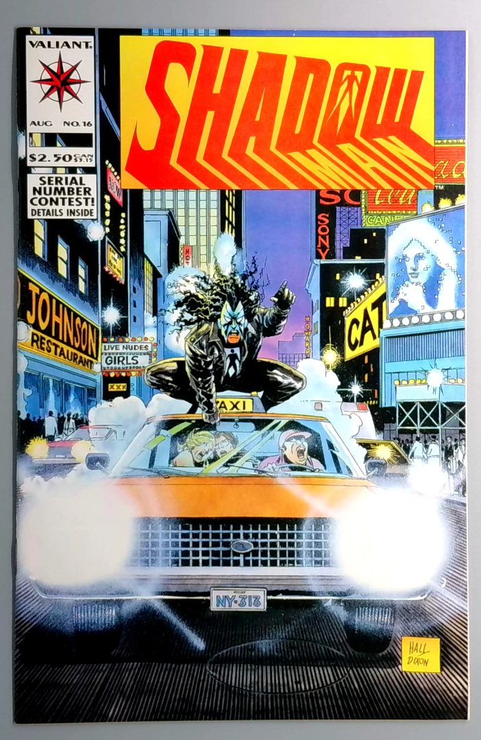Shadowman #16 NM 1st Dr Mirage Valiant 1993
