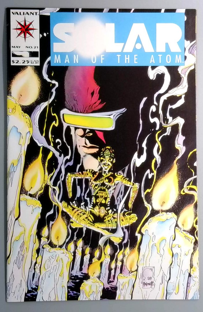 Solar: Man of the Atom #21 NM Valiant 1993