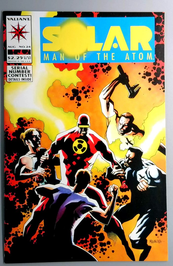 Solar: Man of the Atom #24 VF+ Valiant 1993