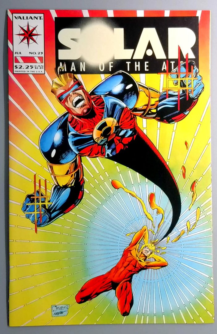Solar: Man of the Atom #23 NM 1st Destroyer Valiant 1993