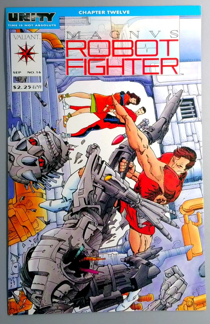Magnus, Robot Fighter #16 NM- Origin of Magnus Valiant 1992