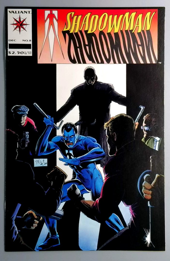 Shadowman #8 VF/NM 1st Master Darque Valiant 1992