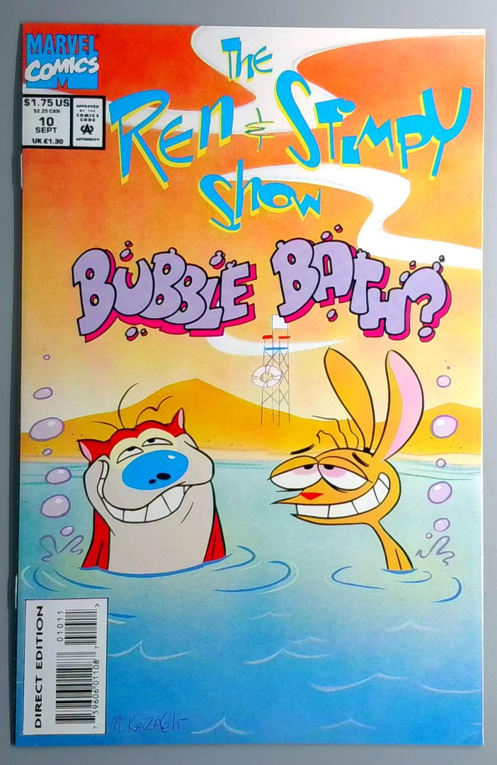Ren & Stimpy Show #19 NM Marvel Comics - Direct Edition