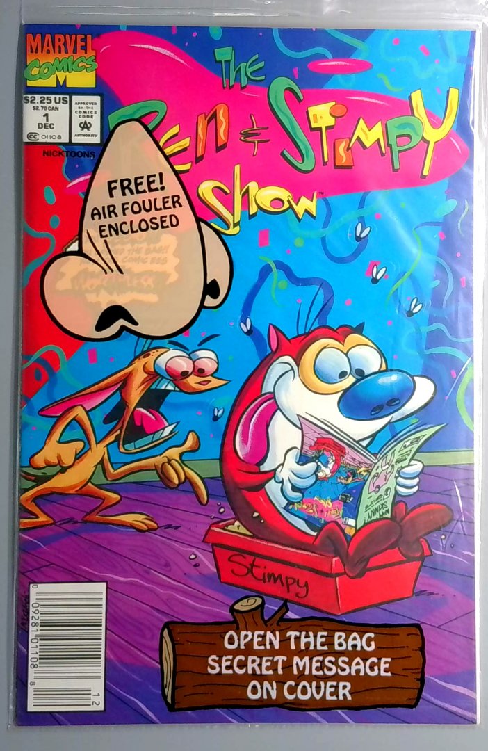 Ren & Stimpy Show #1 NM Marvel Comics - 1993