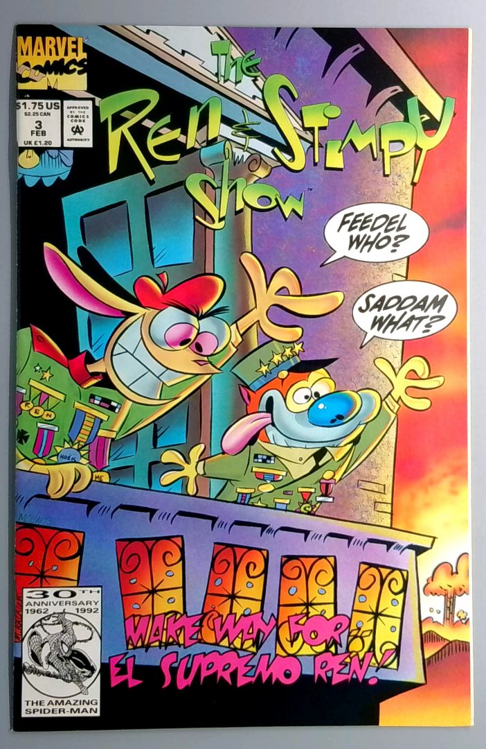 Ren & Stimpy Show #3 NM- Marvel 1993
