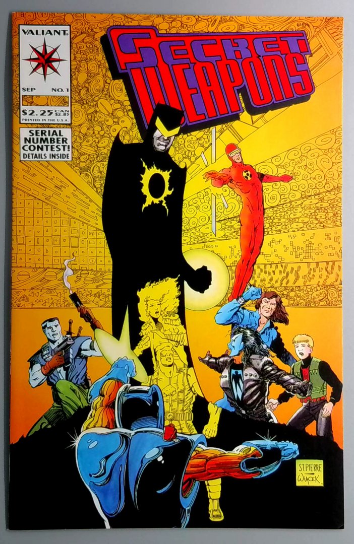 Secret Weapons #1 NM 1st Appearance of Dr Eclipse fred Bender Valiant 1993
