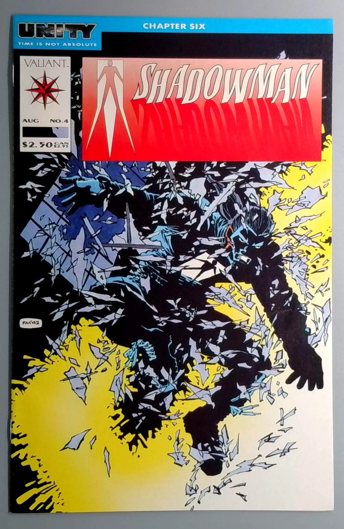 Shadowman #4 NM 1st Elya Ann Smith Valiant 1992