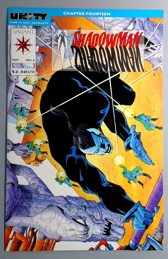 Shadowman #5 NM Valiant 1992
