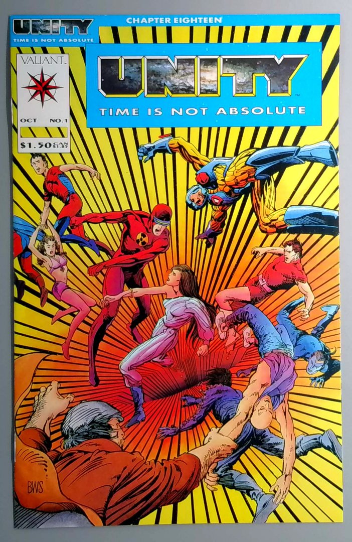 Unity #1 NM Valiant 1992
