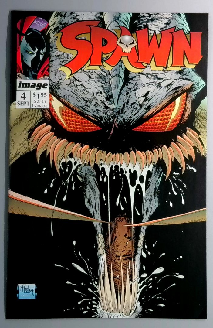 Spawn #4 VF/NM Image - 1992