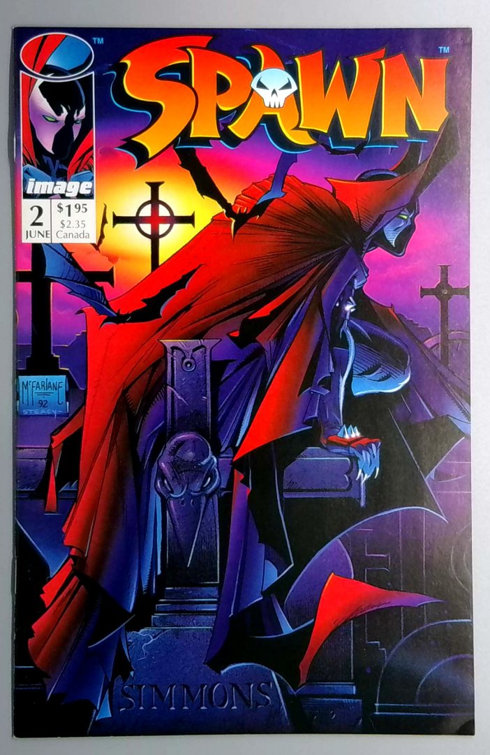 Spawn #2 NM Image 1992
