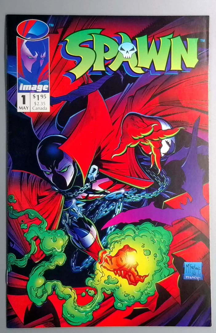 Spawn #1 VF/NM Image 1992
