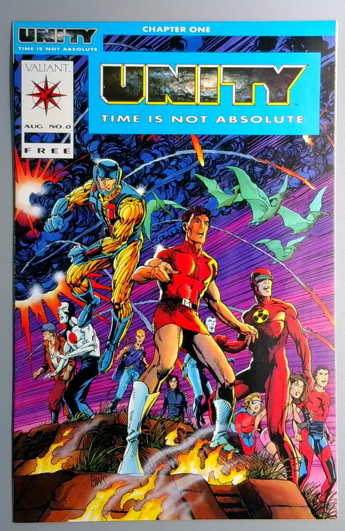 Unity Blue Cover Valiant 1992