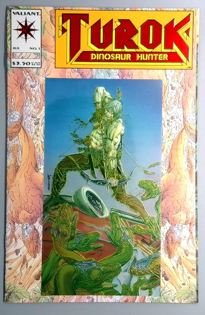 Turok: Dinosaur Hunter #1NM 1st Mon-Ark Valiant 1993