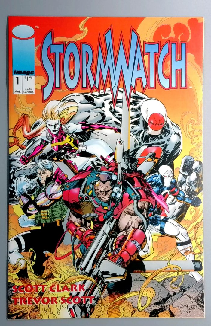 Stormwatch #1 NM- 1st Team Appearance of Stormwatch: Battalion DC 1993