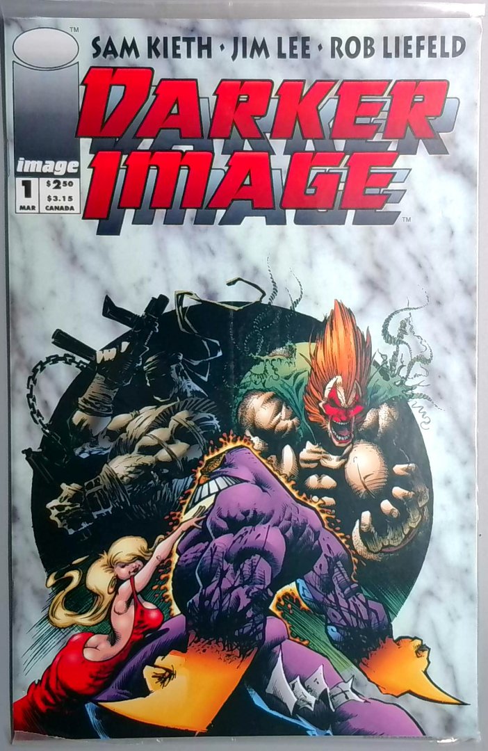 Darker Image #1 nm 1st Appearance of the Maxx  Image 1993