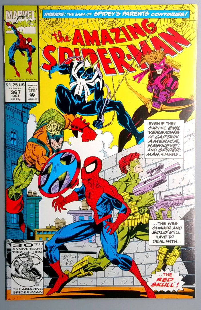 Amazing Spider-Man #367 NM- Marvel 1992