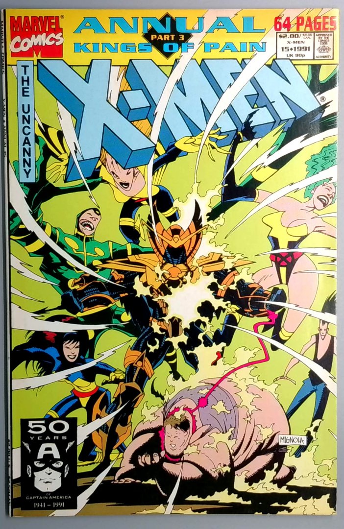 Uncanny X-Men Annual #15 VF/NM Marvel 1991