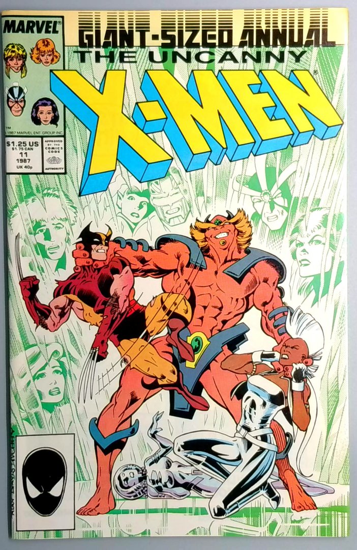 Uncanny X-Men Annual #11 NM Marvel 1987