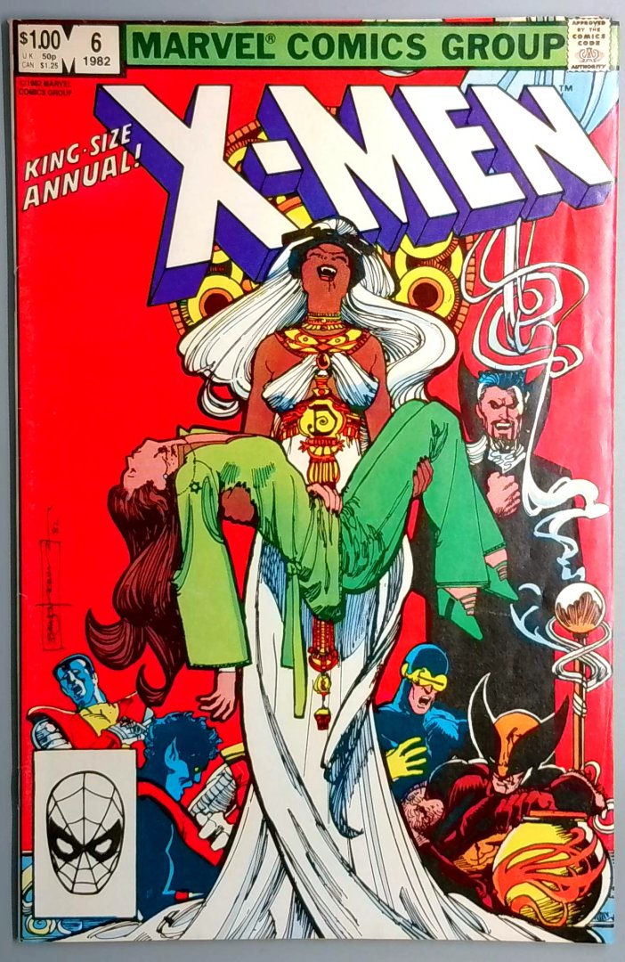 Uncanny X-Men Annual #6 Dracula Marvel 1982
