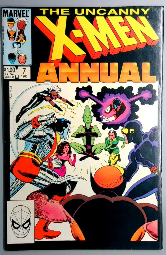 Uncanny X-Men Annual #7 VF Marvel  1983