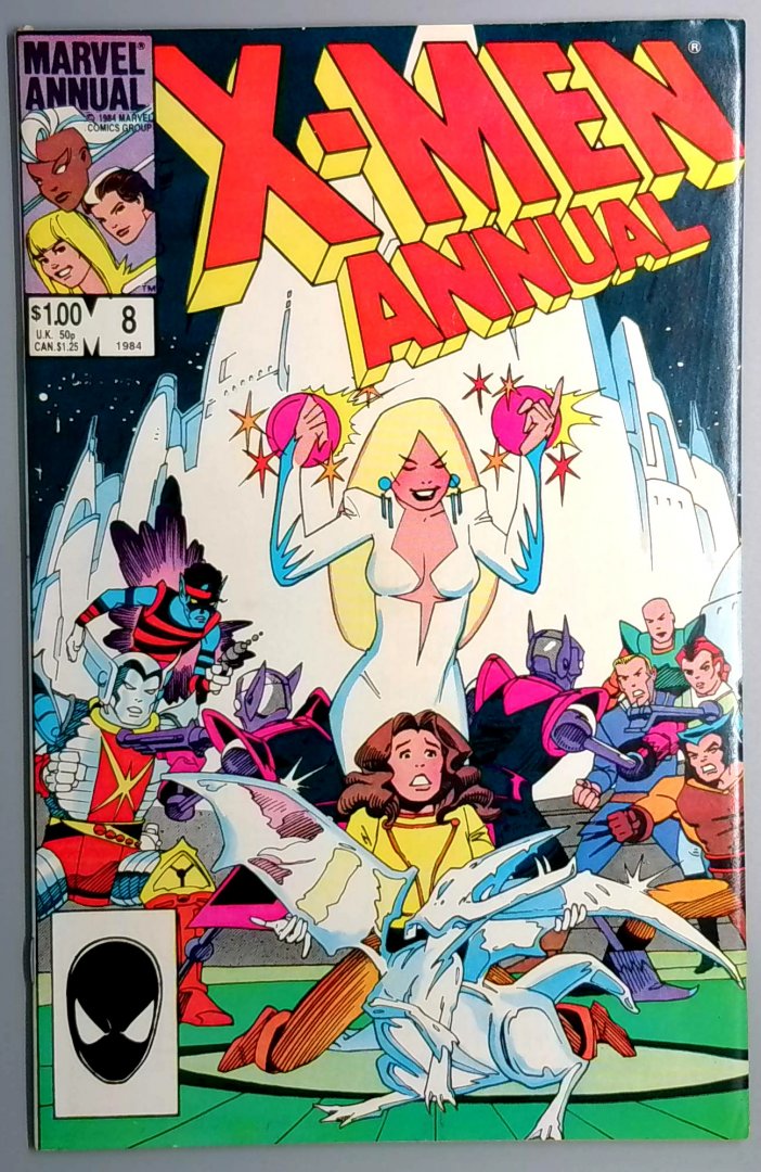 Uncanny X-Men Annual #8 NM- New Mutants Marvel 1984